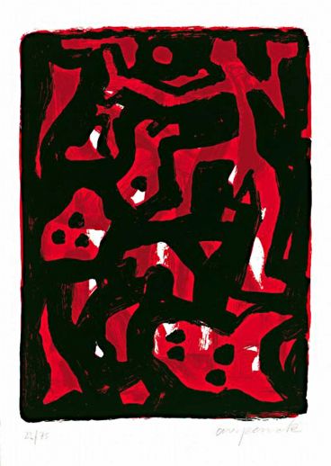 A. R. Penck "Feuer Standart-West"