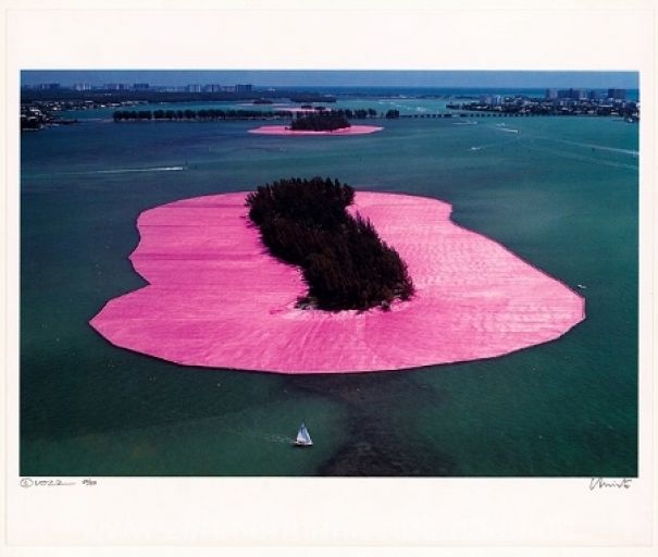 Christo "Surrounded Islands (1983)"