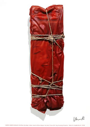 Christo "Wrapped Magazine, signiert "
