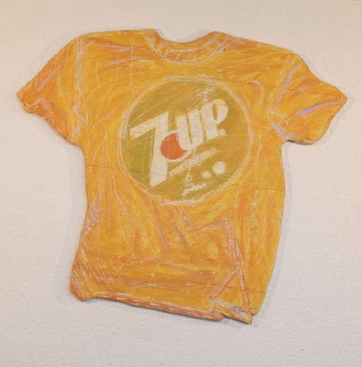 Frank Böhmer "7 UP T-Shirt Wallsculpture"