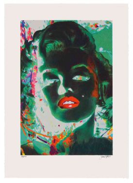 James Francis Gill "Marilyn In Green Room" aus dem Jahr 2014