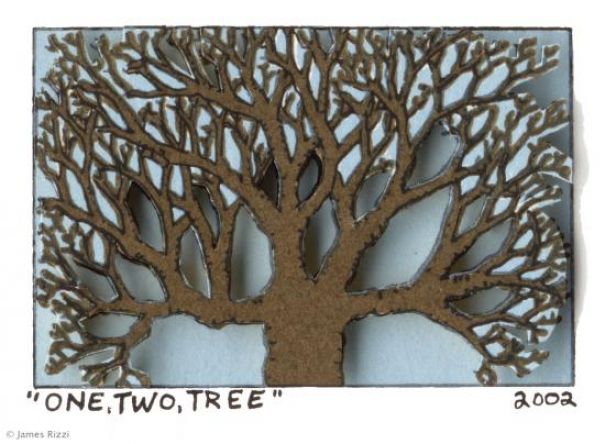 James Rizzi "One, Two, Tree"