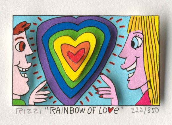 James Rizzi "Rainbow of Love"