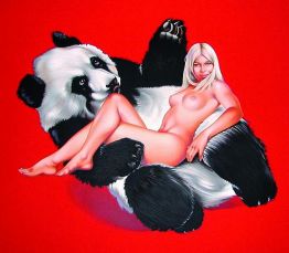 Mel Ramos "Giant Panda" aus dem Jahr 2012