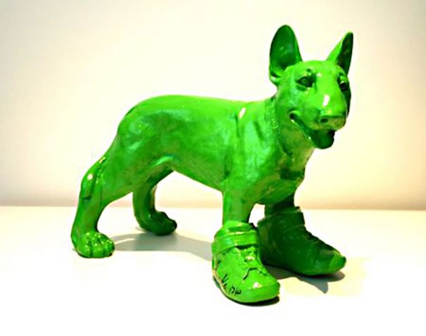  "Cloned Green English Terrier Dog"