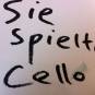 Udo Lindenberg "Sie spielt Cello (Klein)"