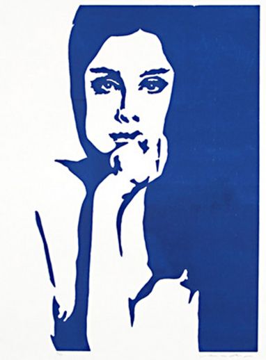 Werner Berges "Die Farben der Frauen – La Azul"