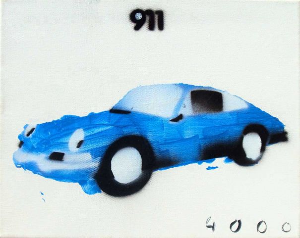 4000 "Porsche Blau"