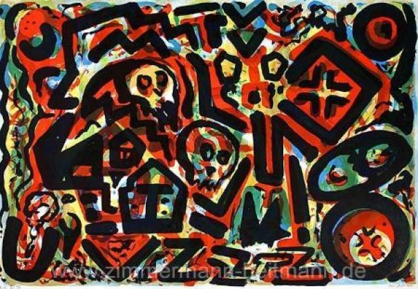 A. R. Penck "The Rhythm of the Day"