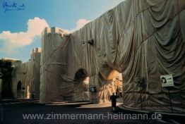 Christo "Wrapped Roman Wall 1974"