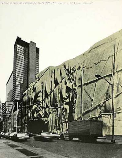 Christo "Museum of Modern Art, NY"