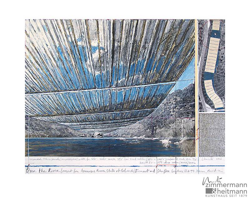 Christo "Over The Arkansas River, Project A"