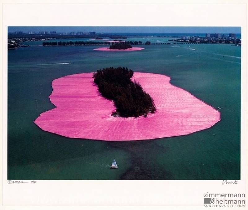 Christo "Surrounded Islands (1983)"
