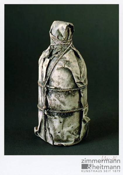 Christo "Wrapped Bottle 1958 "