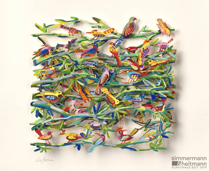 David Gerstein "Exotic Birds (Papercut)"