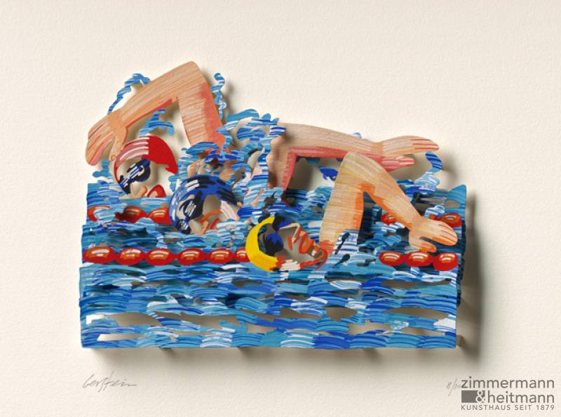 David Gerstein "Iron Man – Swimmers (Papercut)"