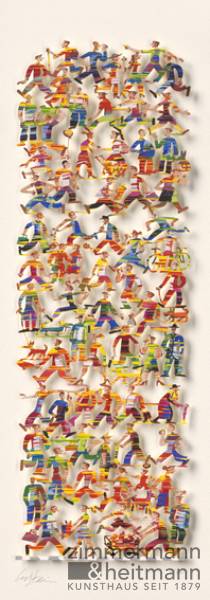 David Gerstein "Side Walk (Papercut)"