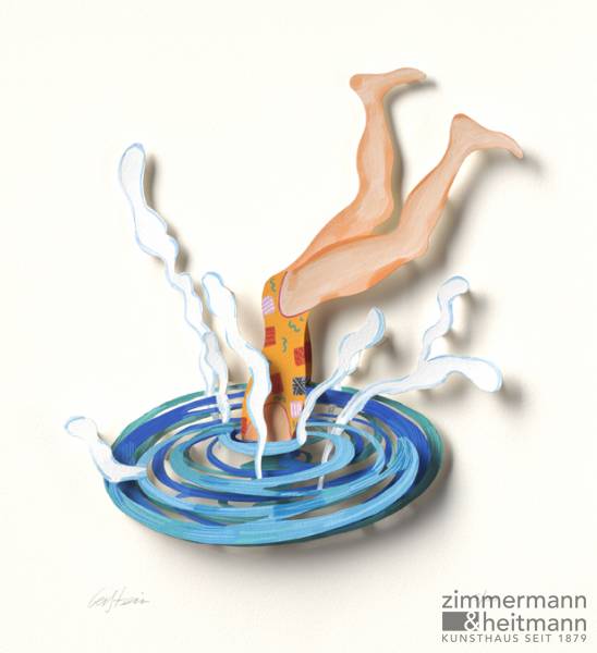 David Gerstein "Splash (Papercut)"