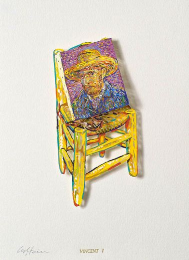 David Gerstein "Vincent I (Papercut)"