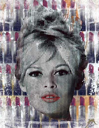 Devin Miles "Red Lips – Brigitte Bardot"