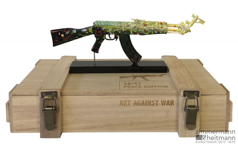 Diederik van Appel "AK 47 Love & Peace - ART AGAINST WAR"
