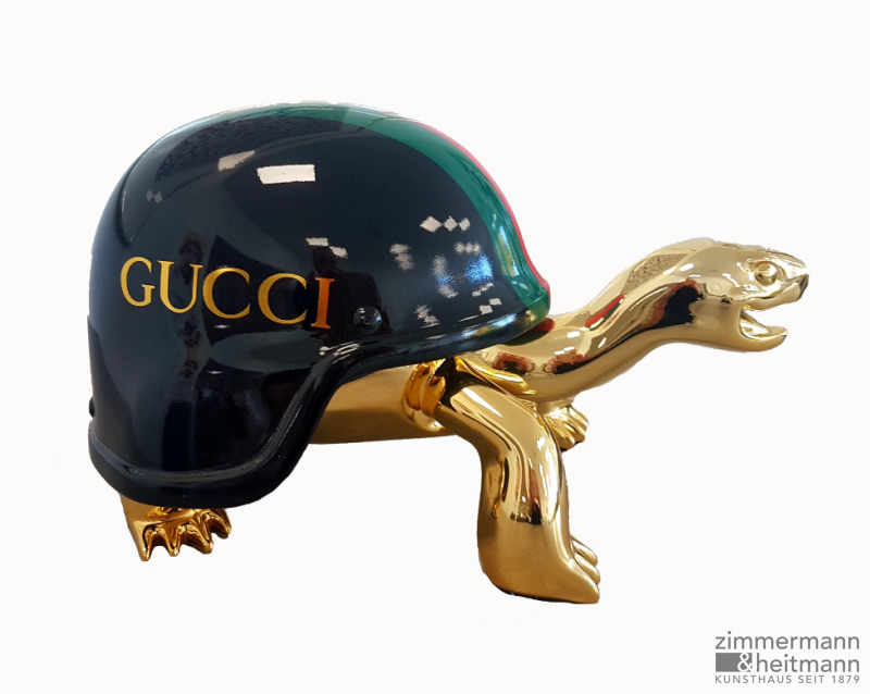 Diederik van Appel "Peace Turtle Gucci Gold"