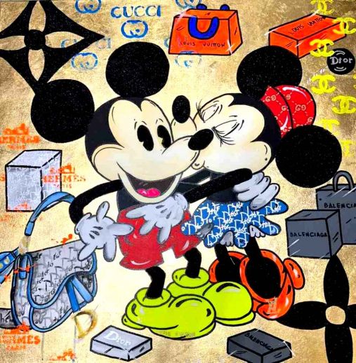 Diverse Künstler "Daria Hill - Mickey and Minnie"