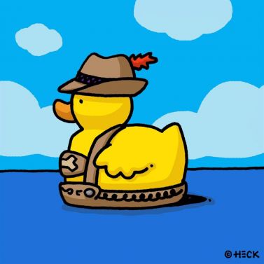 Ed Heck "Lederhosen Duck"