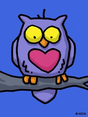 Ed Heck "Owl u need is love"