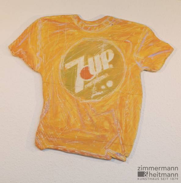 Frank Böhmer "7 UP T-Shirt Wallsculpture"