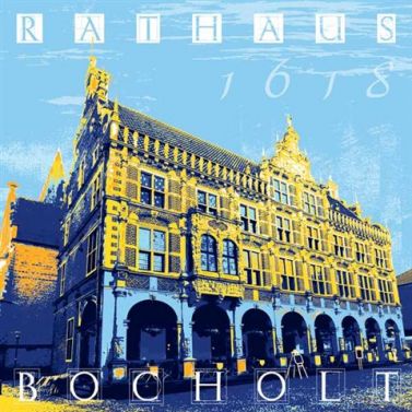 Fritz Art "Bocholt Rathaus (Blau)"