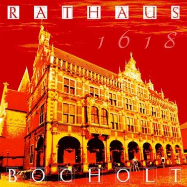 Fritz Art "Bocholt Rathaus (Rot)"