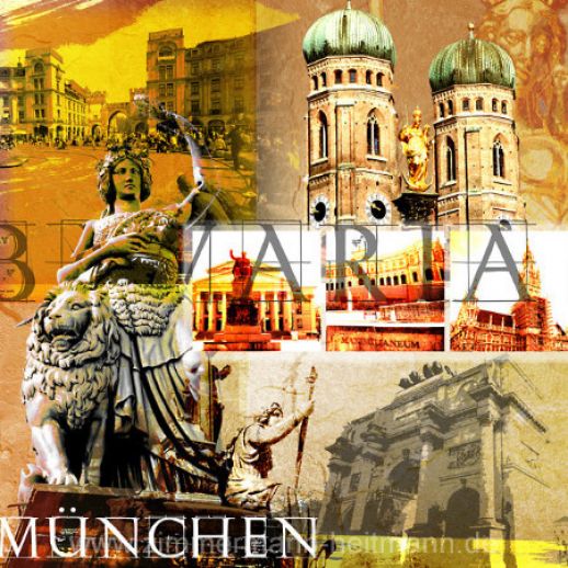Fritz Art "München Collage"