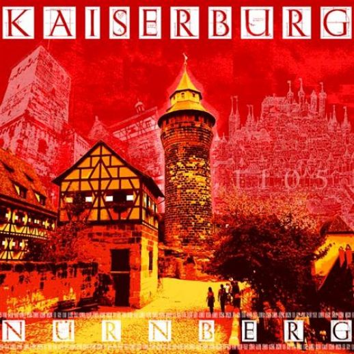 Fritz Art "Nürnberg Kaiserburg"
