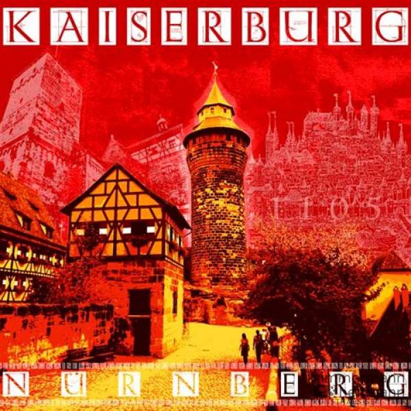 Fritz Art "Nürnberg Kaiserburg"