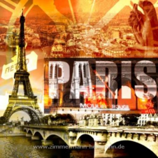 Fritz Art "Paris Collage"