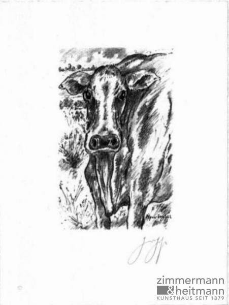 Günter Grass "Am Abend die Kühe"