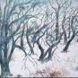 Günter Grass "Baumlandschaft im Winter"