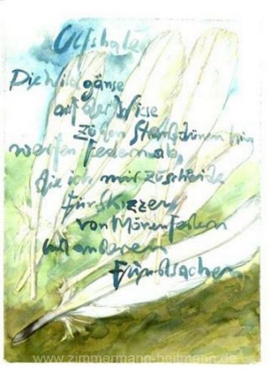 Günter Grass "Die Wildgänse"
