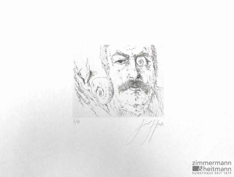 Günter Grass "Selbstporträt"