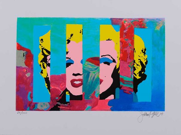 James Francis Gill "Marilyn In The Sky 5"