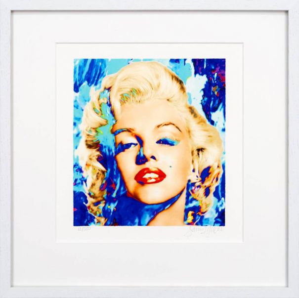 James Francis Gill "Mini Marilyn Into the Blue"