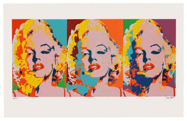 James Francis Gill "Three Faces Of Marilyn"