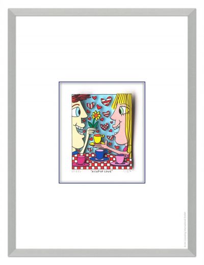 James Rizzi "A Cup of Love "
