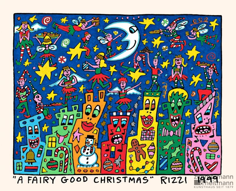 James Rizzi "A fairy good Christmas"