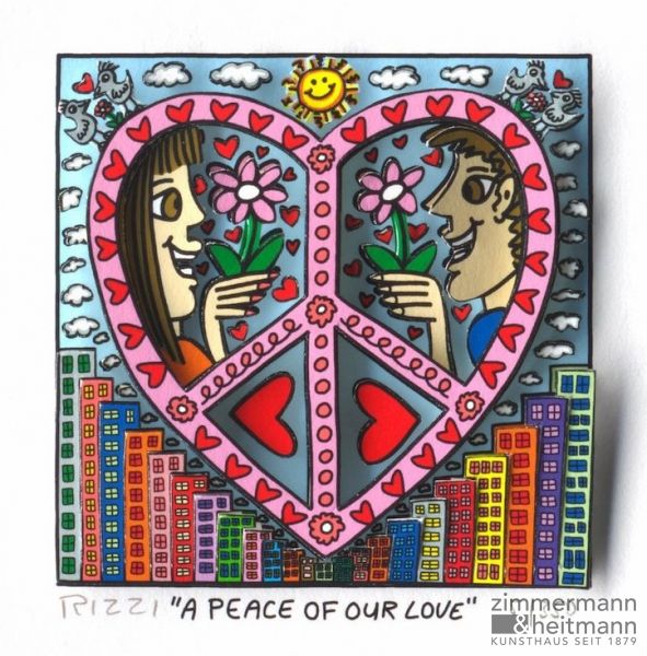 James Rizzi "A Peace of our Love"