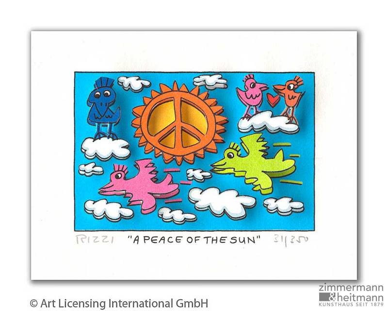 James Rizzi "A Peace Of The Sun"