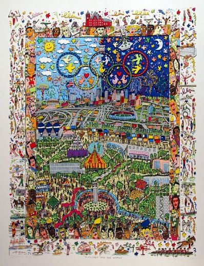 James Rizzi "A Village for the World"