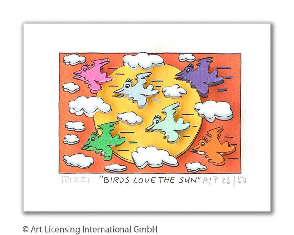 James Rizzi "Birds Love The Sun"