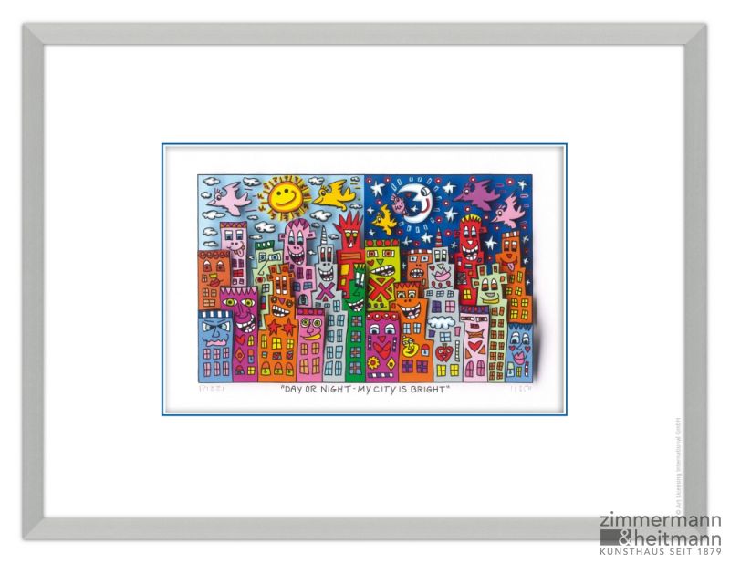 James Rizzi "Day or night - My city is bright"